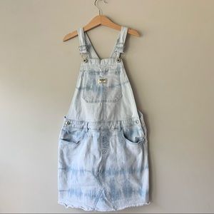 OshKosh B’gosh Denim Jean Tie Dye Overall Dress